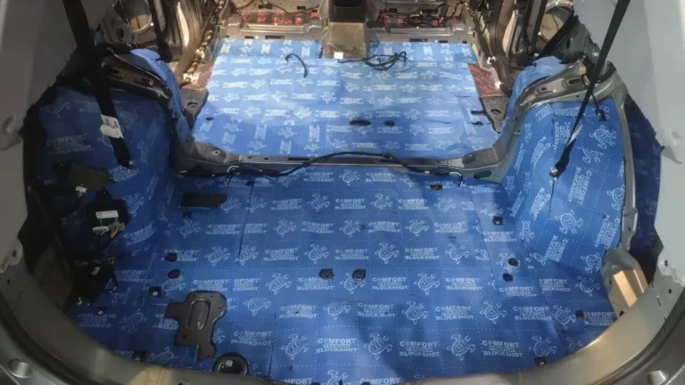 Шумоизоляция багажника Chery Tiggo 8 Pro 2023-4