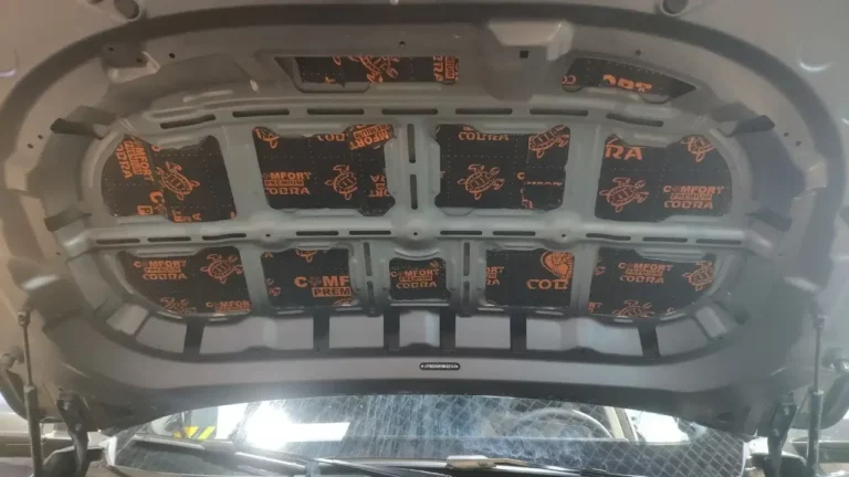 Шумоизоляция капота Chery Tiggo 8 Pro 2023