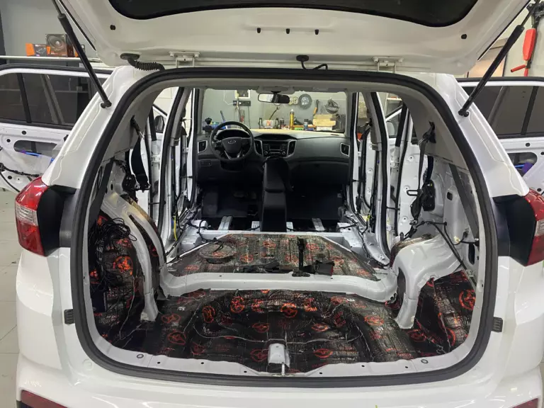 Шумоизоляция багажника Hyundai Creta-5