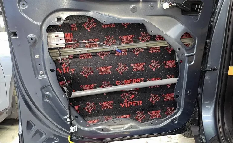 Шумоизоляция дверей KIA Carnival 2021-2
