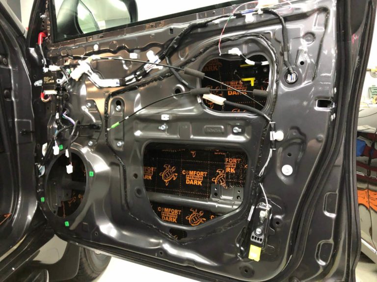 Шумоизоляция двери Land Cruiser Prado 150 2